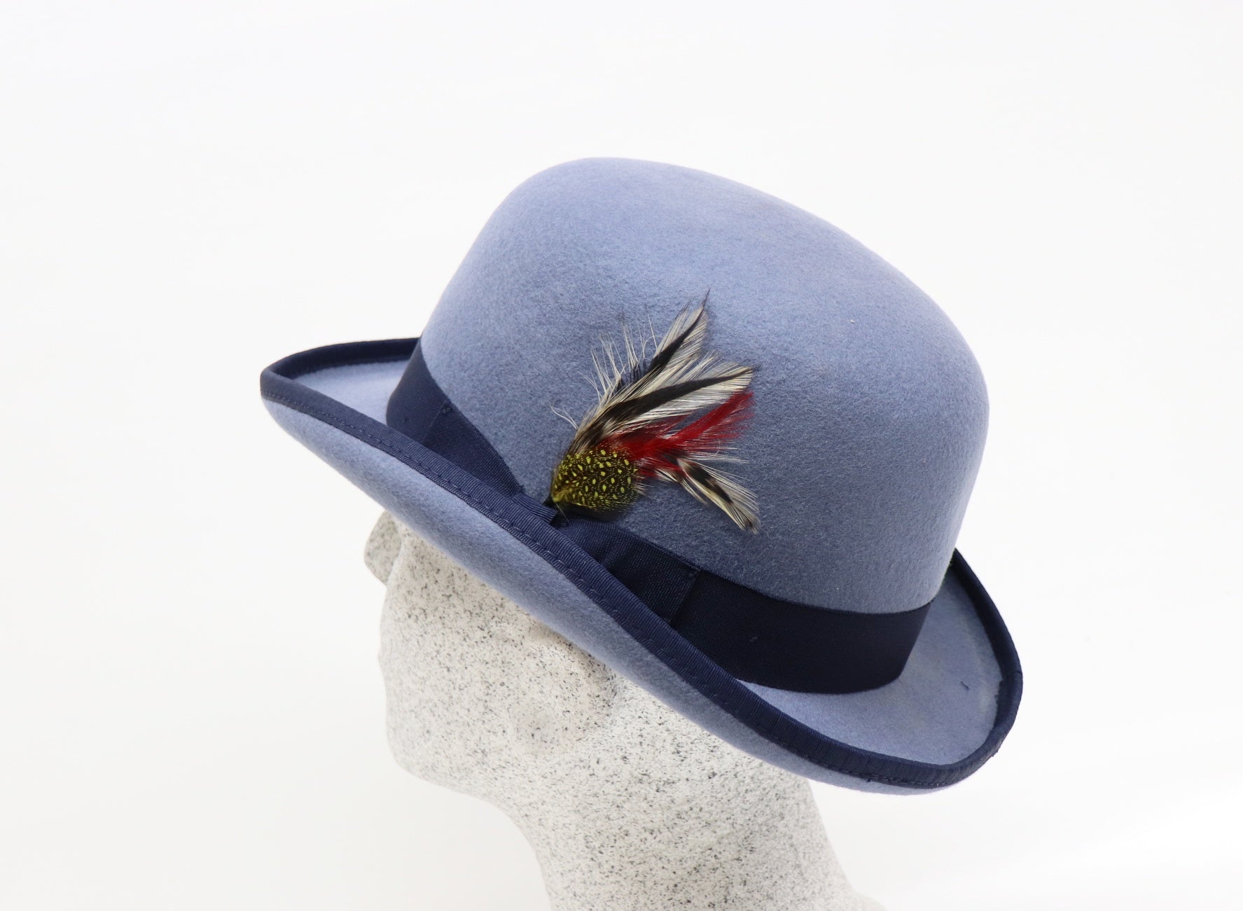 Bowler - leichter Wollfilz - Hutmanufaktur Hanni-Modelle