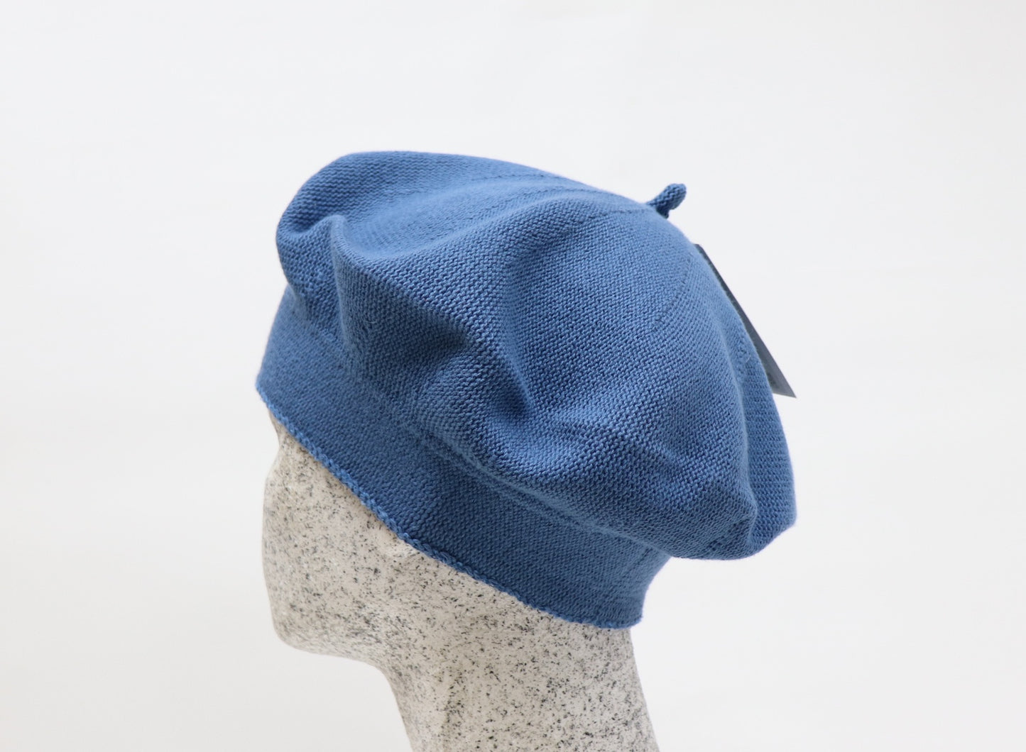 Sommerbaske mit Strickbund - Hutmanufaktur Hanni-Modelle