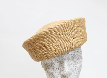 Strohkappe Tosca - beige Panama