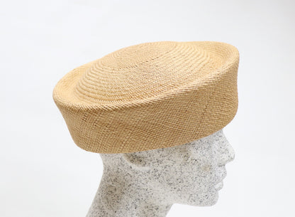 Strohkappe Tosca - beige Panama