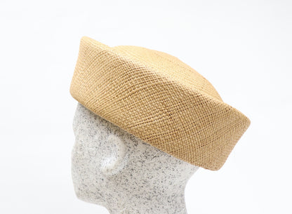 Strohkappe Tosca - beige Panama