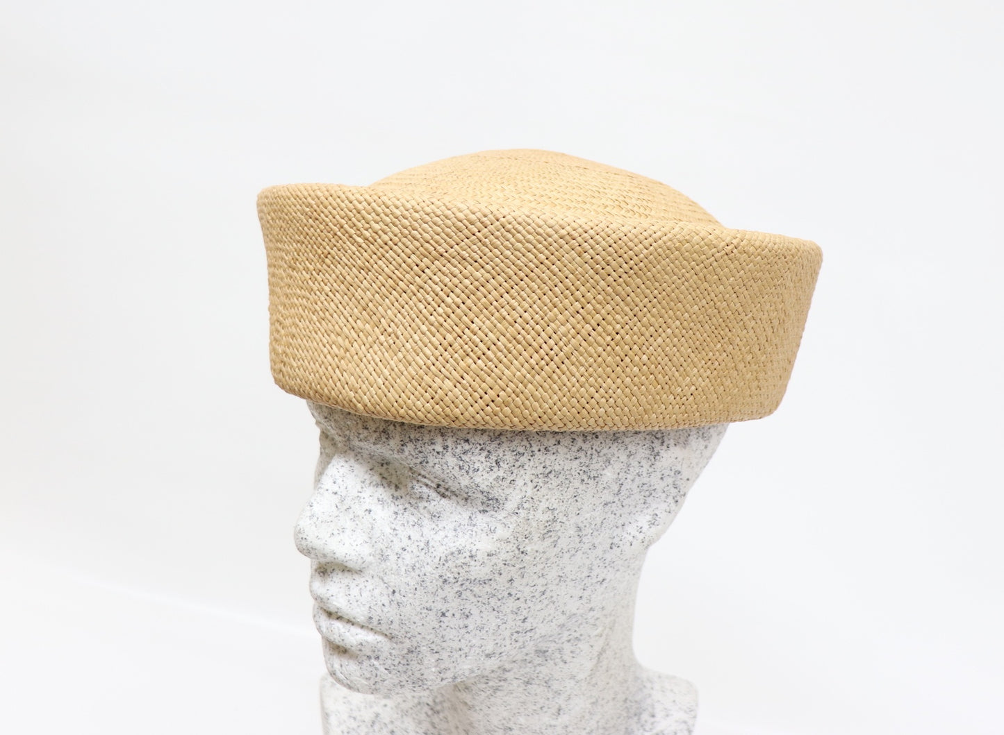 Strohkappe Tosca - beige Panama