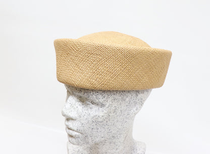 Strohkappe Tosca - beige Panama
