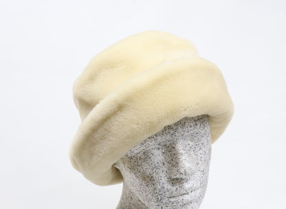 Webpelzhut mit Aufschlagrand - Hutmanufaktur Hanni-Modelle