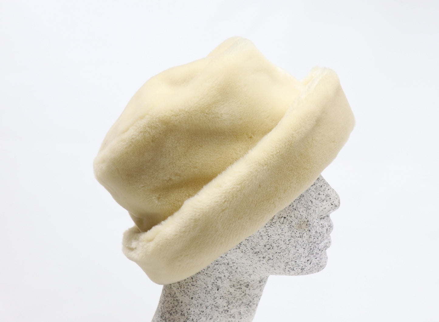 Webpelzhut mit Aufschlagrand - Hutmanufaktur Hanni-Modelle