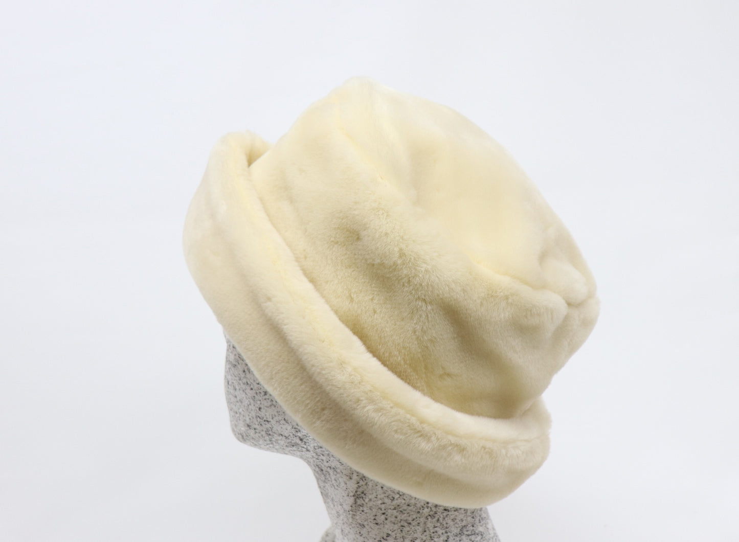 Webpelzhut mit Aufschlagrand - Hutmanufaktur Hanni-Modelle