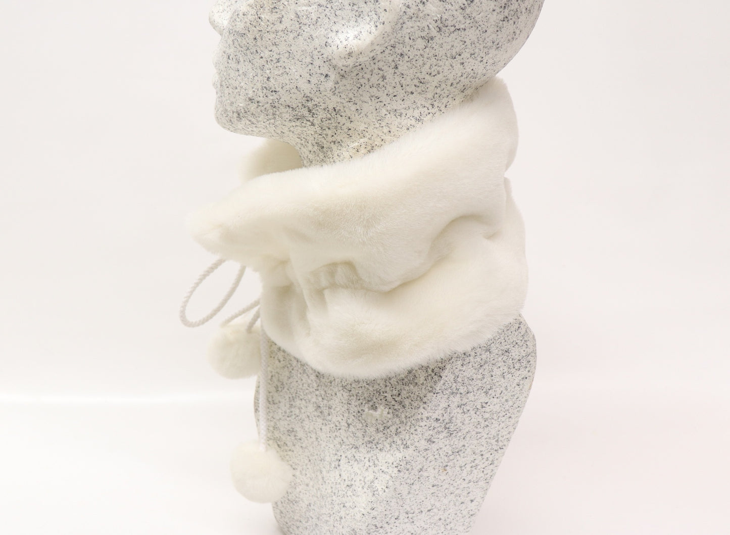 Webpelzkragen creme-weiß