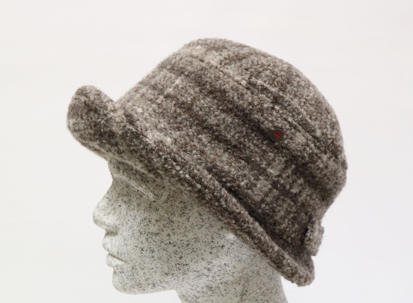 Wollhut - Klett - Klappe UNDYED