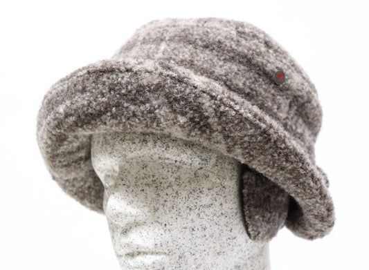 Wollhut - Klett - Klappe UNDYED