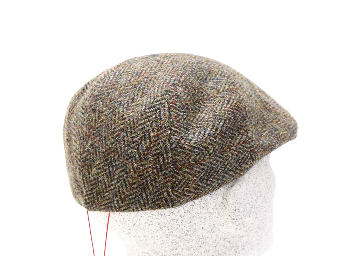 Sportmütze - Harris Tweed - herringbone - terra