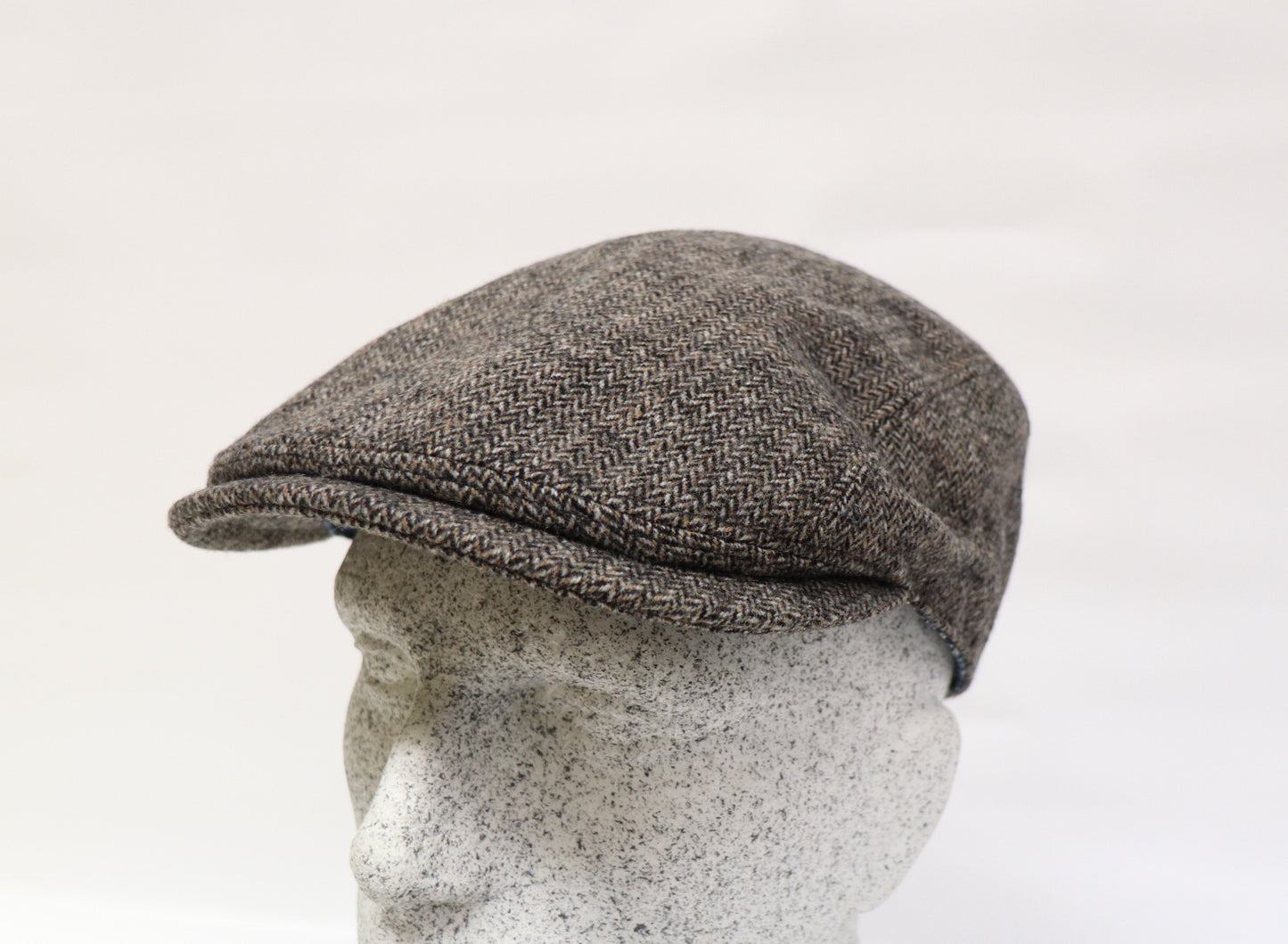 Sportmütze  - 2 part cut - brushed - herringbone