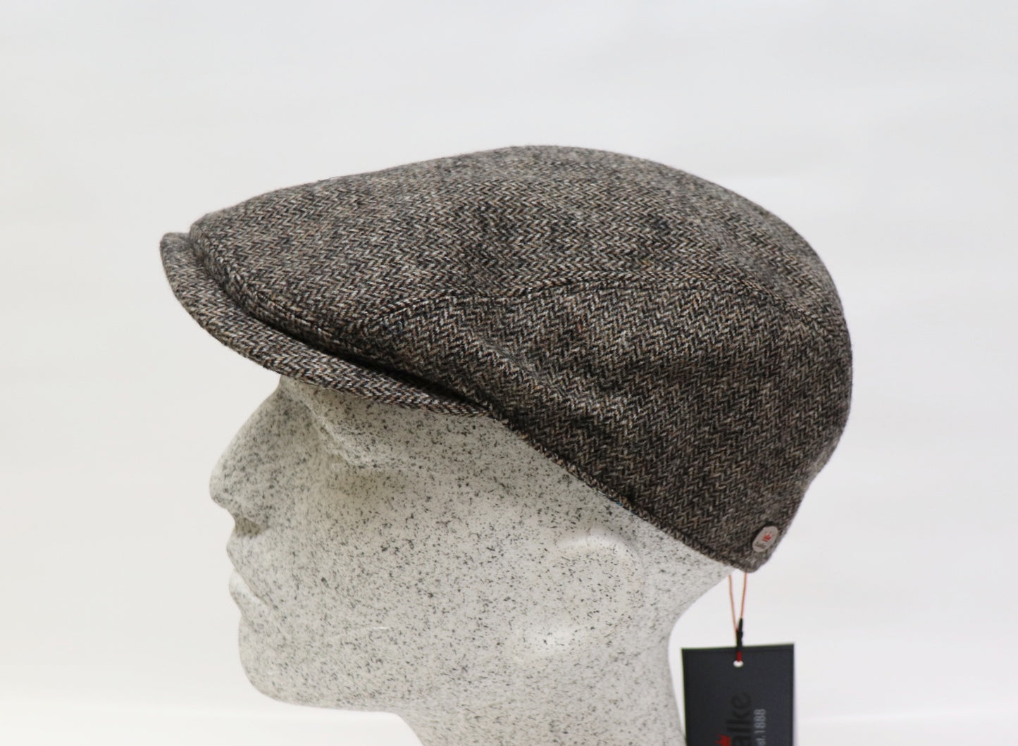 Sportmütze  - 2 part cut - brushed - herringbone