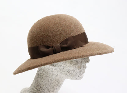 große Glocke - hellbraun Velours