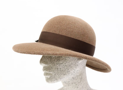 große Glocke - hellbraun Velours