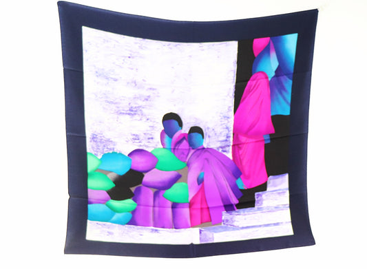 Silk scarf Asia