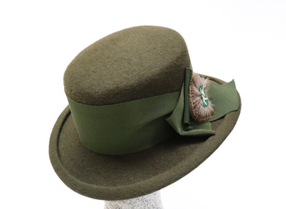Trachtenhut oliv Stichelhaar