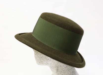 Trachtenhut oliv Stichelhaar