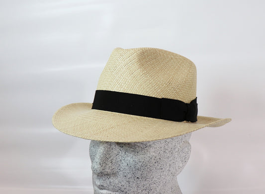 Panama classic shape with black strap
