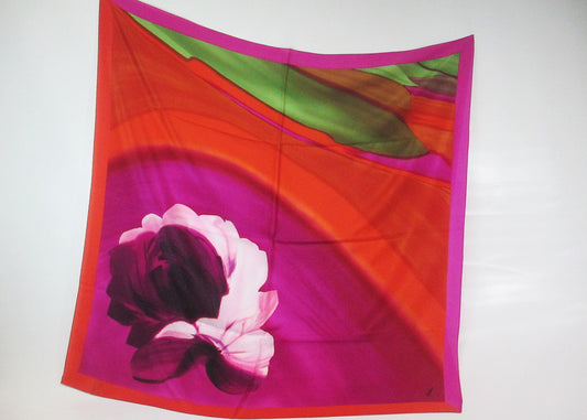 Silk Scarf Rose