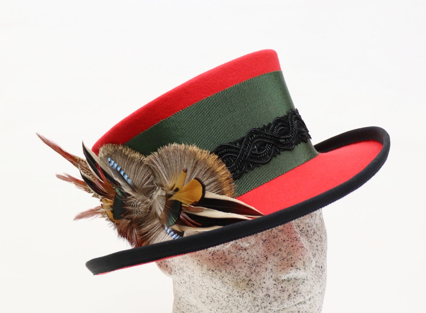 rot Trachtenzylinder