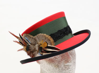 rot Trachtenzylinder