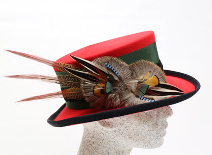 rot Trachtenzylinder