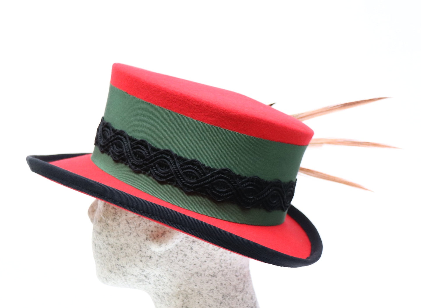 rot Trachtenzylinder