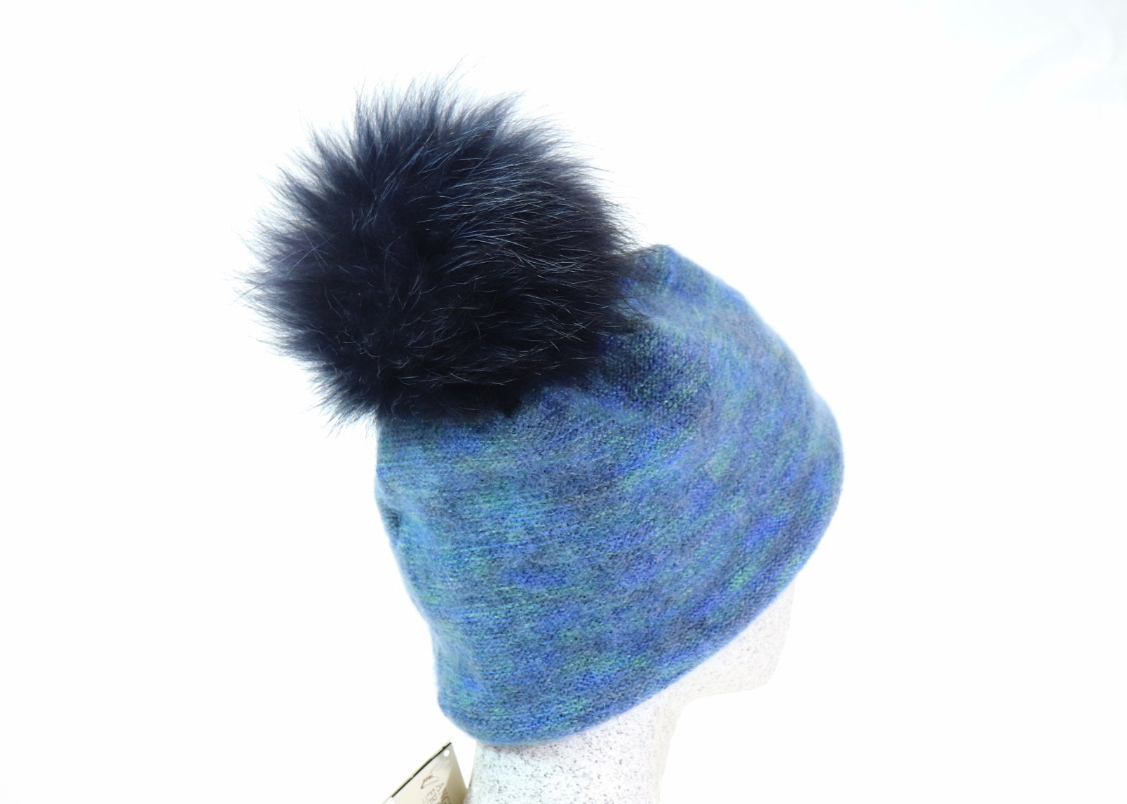 Mohair Beanie türkis - Hutmanufaktur Hanni-Modelle