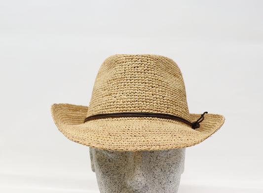 Herrenstrohhut - Trilby - Hutmanufaktur Hanni-Modelle